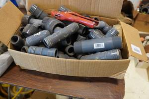 lot 74 image: Assorted Fittings with Cutting Tool