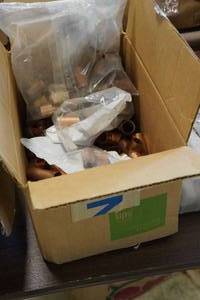 lot 142 image: 12 Copper Tee Couplings