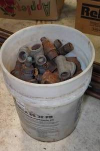 lot 149 image: Large Assortment Pipe Fittings