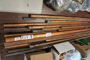 lot 137 image: Assorted Copper Pipe Sections - 29 Lbs