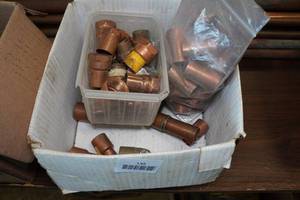 lot 135 image: Assorted Copper Fittings