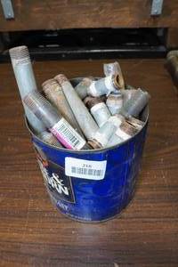 lot 216 image: Assorted Pipe Nipples