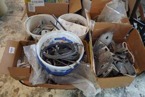 lot 276 image: Assorted Garage Door Installation Parts