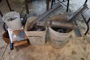 lot 277 image: Assorted Garage Door Installation Parts