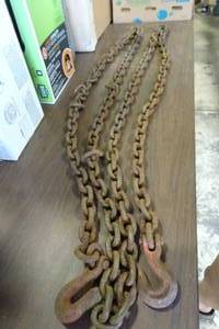 lot 108 image: 180 Heavy Duty Chain with Grab Hooks