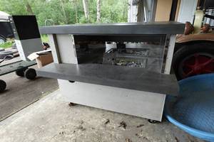 lot 10B image: Custom Built Propane Fire Table
