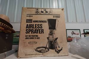 lot 29A image: Unused Sears Airless Sprayer