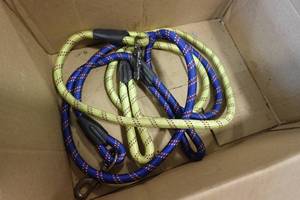 lot 60 image: 2 Nylon Rope Leads