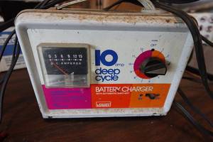 lot 39 image: Montgomery Ward Battery Charger