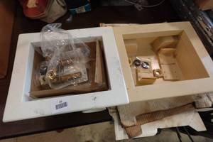 lot 66 image: 2 Washing Machine Outlet Boxes