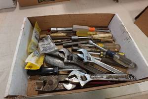 lot 73 image: Assorted Hand Tools -Wrenches, Screwdrivers, Nut Drivers