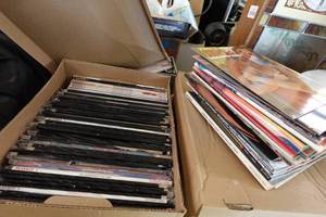 lot 162 image: Box of Playboy Magazines and Vintage Catalogs