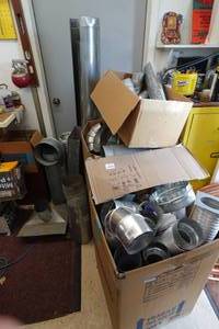 lot 316 image: Huge Assortment of Ductwork