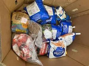 lot 4 image: Assorted Damaged bags of Pet Supplies Lot