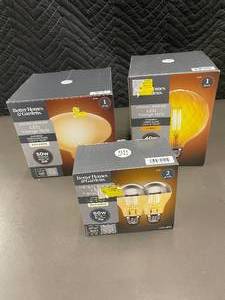 lot 75 image: Lot of Better Homes & Gardens LED Vintage Style Light Bulbs