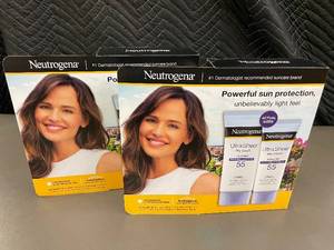 lot 137 image: Neutrogena Ultra Sheer Dry-Touch Sunscreen SPF 55 Lot of 2