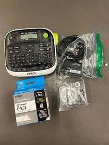 lot 255 image: Epson LabelWorks Label Maker Bundle with Accessories
