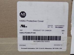lot 3 image: A-B 1494U Protective Cover, new in box