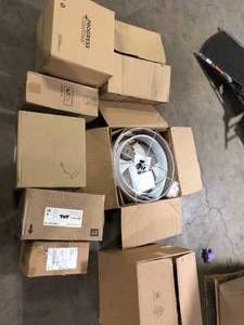 lot 15 image: Lot of assorted lightning various brands models and conditions customer returns see pictures