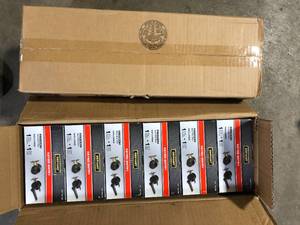 lot 39 image: Lot of 6 Defiant Naples Satin Nickel Single Cylinder Project Pack (2 cases of 3 each) Not used