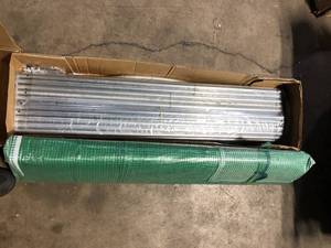 lot 48 image: VEVOR Walk-in Tunnel Greenhouse 10 ft. D x 7 ft. W x 7 ft. H Portable Plant Greenhouse with Galvanized Steel Hoops, Green customer return review pictures