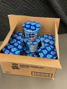 2 Back - Post Cocoa Pebbles Cereal & Milk Cups - Lot of 12