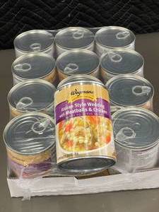 Wegmans Italian Style Wedding Soup with Meatballs & Chicken - 12 Cans