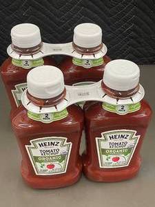 Heinz Organic Tomato Ketchup 4-Pack