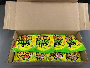 Sour Patch Kids Soft & Chewy Candy - Box of 12 Bags