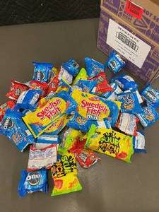 Assorted Snack Pack Lot - Oreo, Swedish Fish, Sour Patch and More