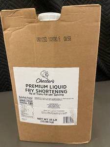 Chesters Premium Liquid Fry Shortening 35 LB