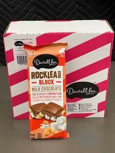 Darrell Lea Rocklea Road Milk Chocolate Block 12-Pack