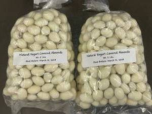 Natural Yogurt Covered Almonds - 2 Bags, 2 Lbs Each