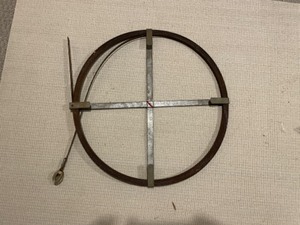 lot 96 image: Metal Drain Wheel
