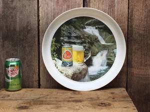 lot 6 image: Vintage PEARL Beer Tray by Thermo-Serv