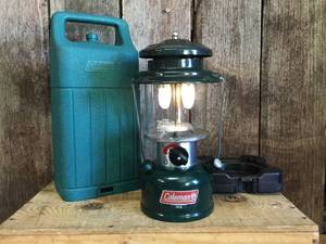lot 35 image: Coleman 288 White Gas Lantern with Case - Works