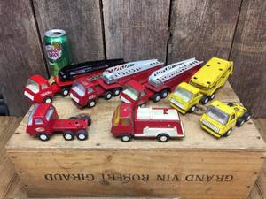 lot 41 image: Vintage Tonka Trucks - Fire Trucks