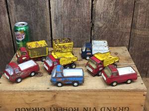 lot 43 image: Vintage Small Tonka Trucks