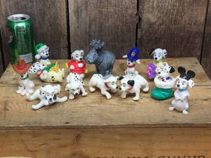 lot 47 image: Disney Dalmatians and a Mt. St. Helens Moose