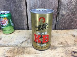 lot 68 image: Vintage KB Tooth Lager - Australian Beer Can - Not Empty