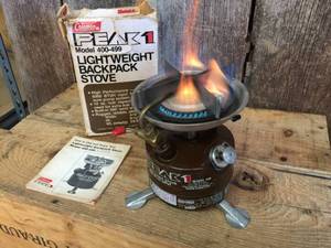 lot 74 image: Coleman Peak 1 Lightweight Backpack Stove
