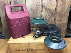 lot 77 image: Coleman Propane Lantern with Case