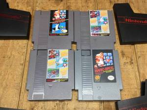lot 87 image: 4 NES Super Mario Bros Cartridges