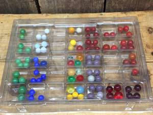 lot 91 image: Vintage Marbles in Organizer