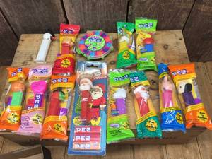 lot 93 image: PEZ Candy Dispensers - Some Original Packaging
