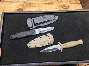 lot 111 image: 2 Smith & Wesson Boot Knives
