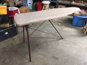 lot 121 image: MCM Ironing Board