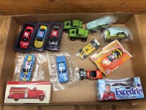 lot 132 image: Vintage Hot Wheels Kool-Aid - Nascar - Promos