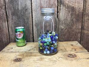 lot 138 image: Old Jar of Old Marbles
