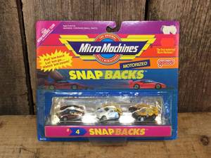 lot 151 image: Micro Machines Snap Backs #4